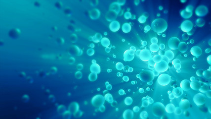 Abstract colorful backdrop with oil drops and on water surface