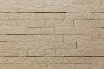 Square white brick wall background