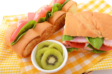 おいしそうなサンドイッチ
