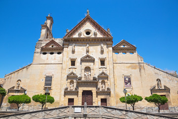 Fototapeta na wymiar Cordoba - The church Iglesia de Nuestra Senora de Gracia.