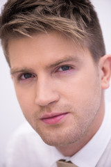Obraz premium Portrait of a young handsome man