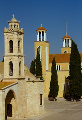 Byzantine church in cyprus island