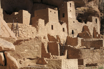 Kiva / Habitations troglodytes / Colorado / USA
