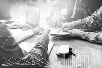 business plan brainstorming meeting team Meeting concept.