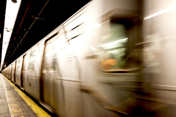 ニューヨークのサブウェイ