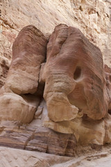 Le Siq / Petra / Jordanie / Site classé Unesco
