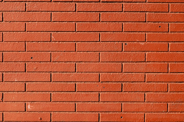 Red Brick Wall Surface