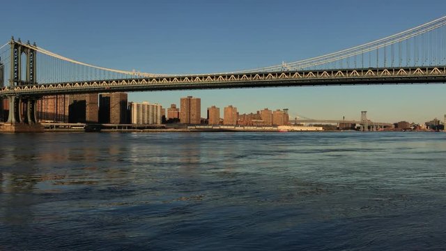 Manhattan Bridge, New York, 4K