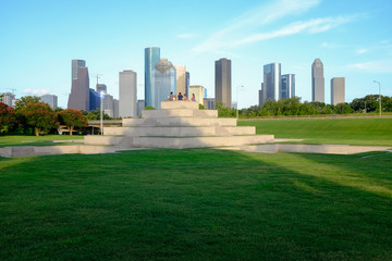 Obraz premium Houston Police Officer's Memorial