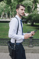 Obraz premium Business man hd