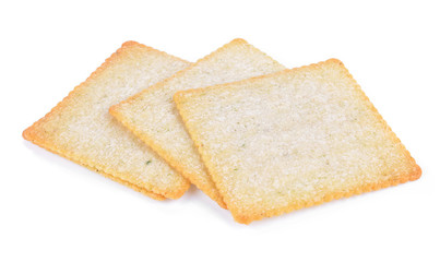 Biscuits isolated on white