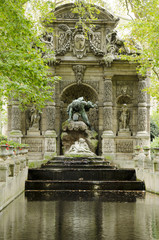 Fototapeta na wymiar Fontaine Médicis / Jardin du Luxembourg / Paris
