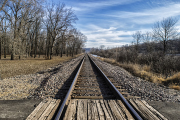 Obraz premium Railroad track 