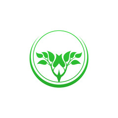Vector abstract illustration - eco lifestyle concept