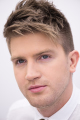 Obraz premium Portrait of a young handsome man