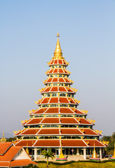 pagoda wat hyuaplakang chiangrai Thailand
