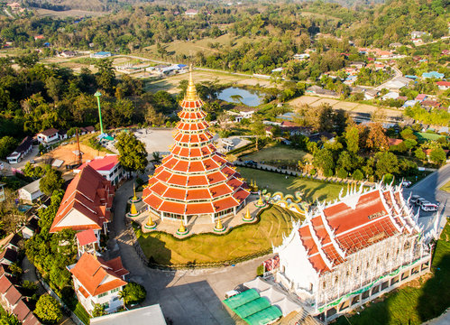 pagoda wat hyuaplakang chiangrai Thailand