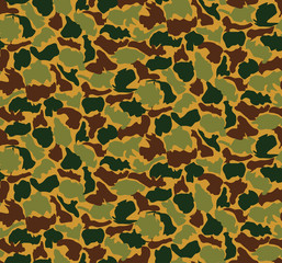 Abstract Military Camouflage Background