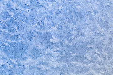 Fototapeta na wymiar Frost patterns