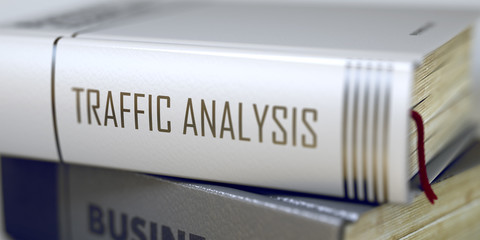 Traffic Analysis. Book Title on the Spine. 3D.