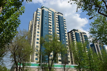 Fototapeta premium View in Astana, capital of Kazakhstan