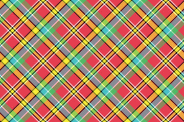 Madras diagonal plaid pixeled seamless background