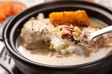 red ginseng chicken soup