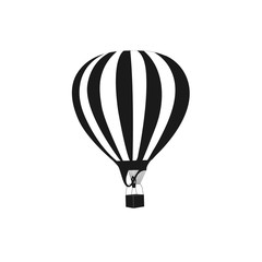 Fototapeta premium air balloon icon. vector