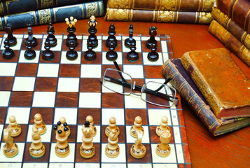 chess game as a business concept