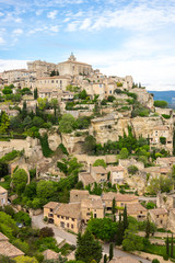 Fototapeta na wymiar Village of Gordes in the Provence