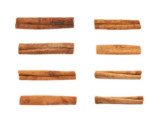 Cinnamon stick isolated