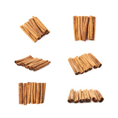 Cinnamon stick isolated