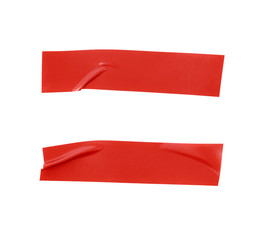 Single piece of insulating tape isolated