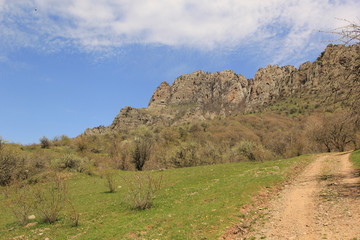 Fototapeta na wymiar Dimerdji mountain