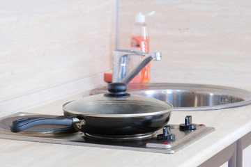 Modern kitchen interior