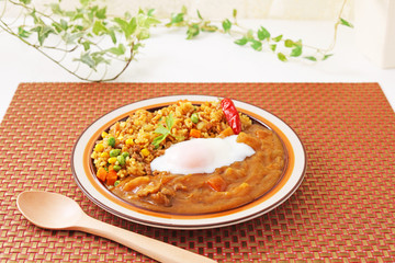 おいしそうなカレーライス
