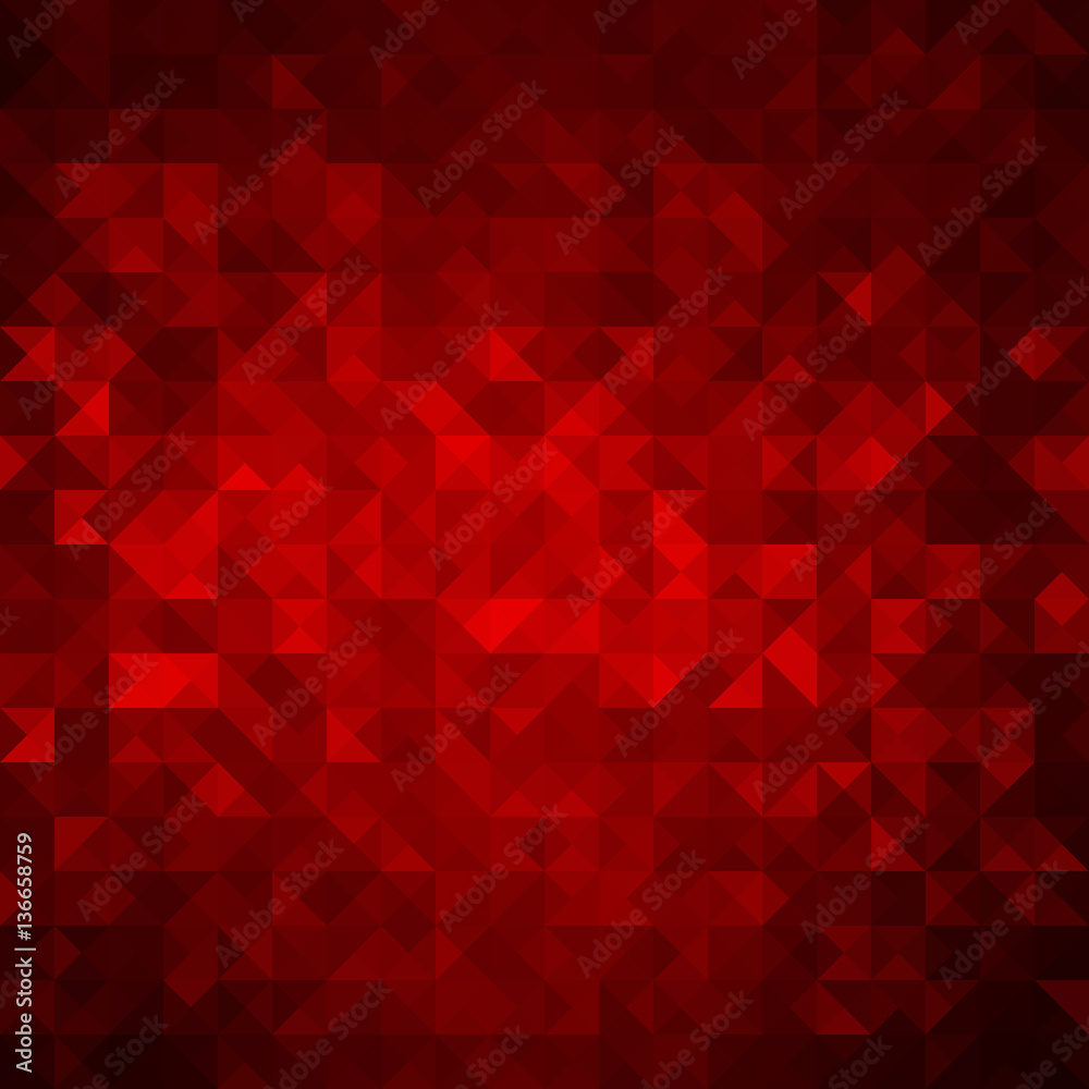 Poster Abstract red colorful vector background