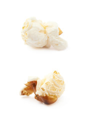 Popcorn flake isolated