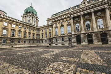 People visit Buda Castle in Budapest. It is the largest city in Hungary and 9th largest in the EU
