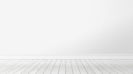 Modern bright interior . 3D rendering