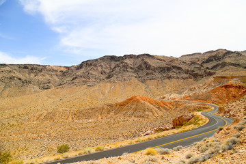 Valley of Fire Mountain Road