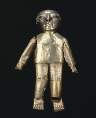 Statuette précolombienne en or