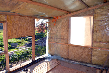  house room  insulation with rockwool material