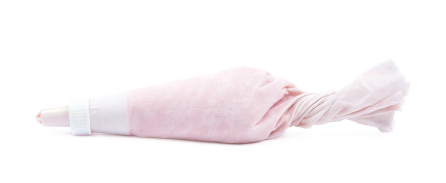 Frosting piping bag isolated