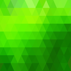 Fototapeta na wymiar Vector green abstract mosaic background
