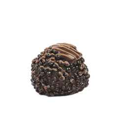 Chocolate confection candy isolated
