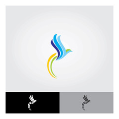 Bird Flying Logo