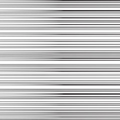 Comic horizontal speed lines background