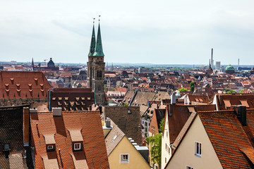 Fototapeta premium Nuremberg old town, cityscape, Germany