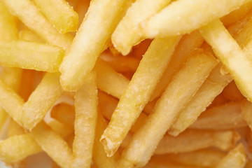 French fries close-up